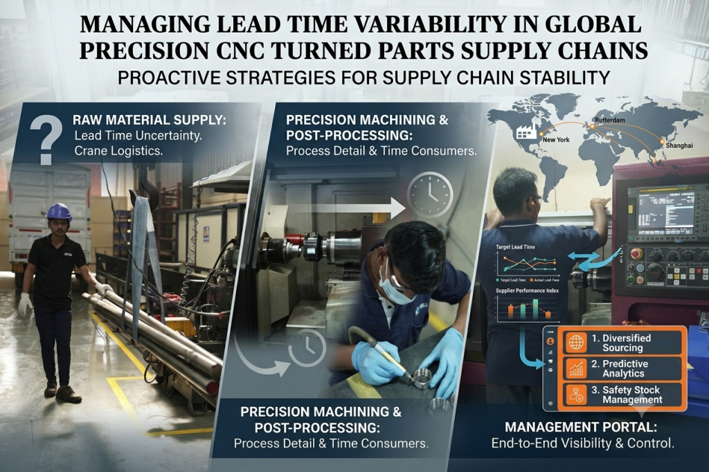 Managing Lead Time Variability in Global Precision CNC Turned Parts Supply Chains