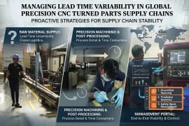 Managing Lead Time Variability in Global Precision CNC Turned Parts Supply Chains