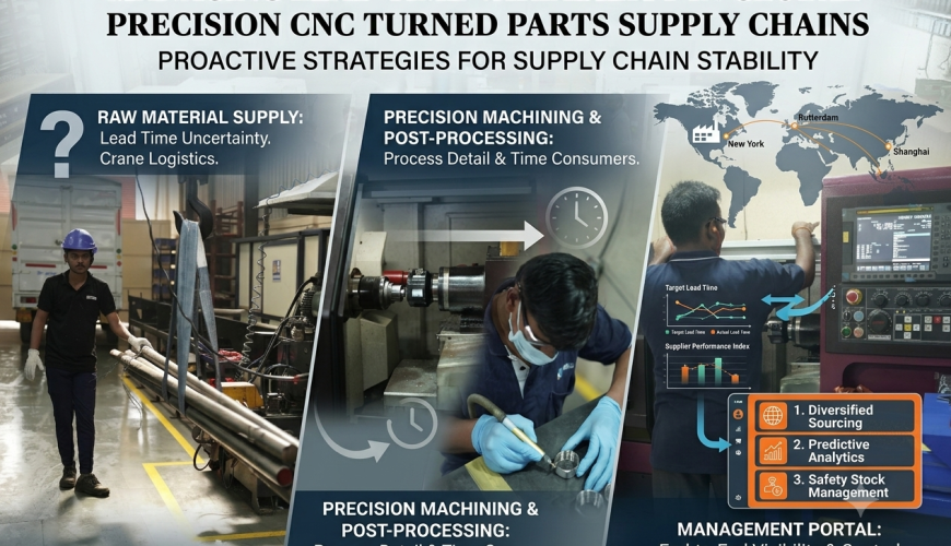 Managing Lead Time Variability in Global Precision CNC Turned Parts Supply Chains