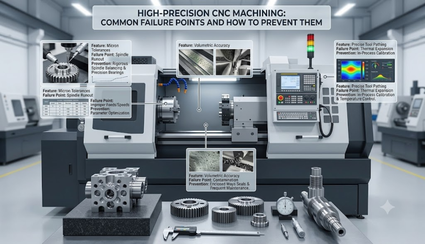 High Precision CNC Machining: Common Failure Points and How to Prevent Them
