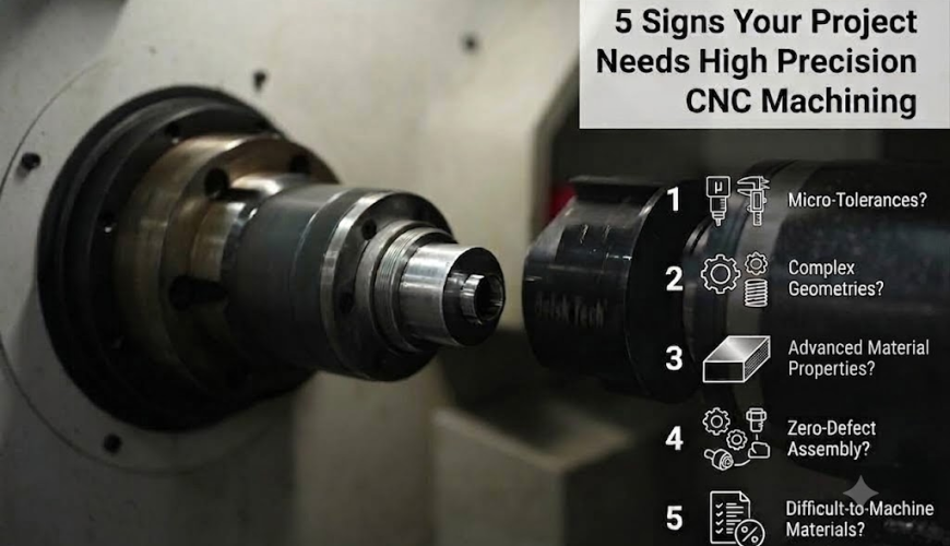 5 Signs Your Project Needs High Precision CNC Machining